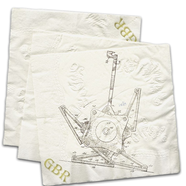 Cocktail Napkin Diagram